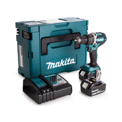 Máy khoan pin cầm tay Makita DDF482RAE Mô-men xoắn cực đại lên đến 62 Nm, giúp máy có độ mạnh mẽ cần thiết để xử lý các tác vụ khó khăn và phức tạp