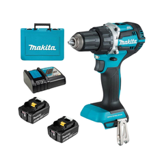 Máy khoan pin cầm tay Makita DDF484RTE Lực vặn tối đa lên tới 60N.m, giúp thực hiện các công việc lắp ráp, lắp đặt và sửa chữa dễ dàng và nhanh chóng