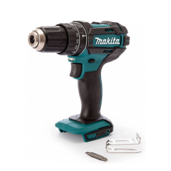 Máy khoan pin cầm tay Makita DHP482Z Tốc độ đập cao/ thấp 0 – 28500 / 0 – 9000 l/p. Lực siết tối đa cứng và mềm 62Nm / 36Nm
