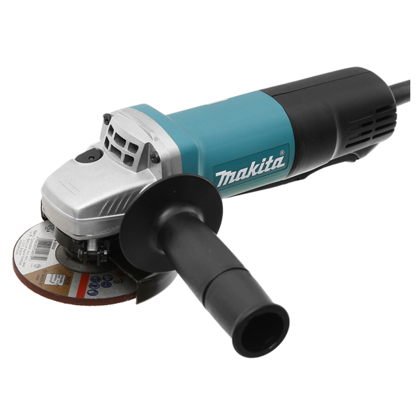 Máy mài góc Makita M9556HB Công suất mạnh mẽ 840W, tốc độ không tải tối đa 11000 vòng/phút. Đường kính đĩa 100mm