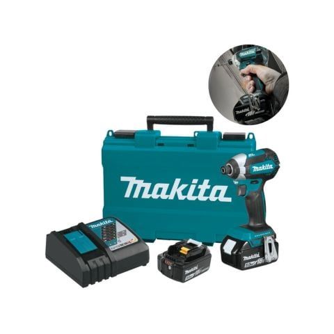 Máy bắn vít chuyên vít pin Makita DTD153RFE Có lực siết tối đa lên đến 175Nm. Tốc độ đập tối đa lên đến 3800 lần/phút