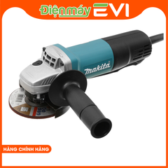 Máy mài góc Makita M9556HB Công suất mạnh mẽ 840W, tốc độ không tải tối đa 11000 vòng/phút. Đường kính đĩa 100mm