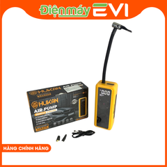 Máy bơm hơi đa năng Hukan HK-AP0060KID điện áp 1-5A chân sạc type -C Bơm oto, xe máy, xe đạp, đèn pin, sạc dự phòng điện thoại