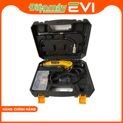 Máy mài khuôn 108 chi tiết TOLSEN 79555 Công suất là 130W, đầu gắn tối đa 3.2mm