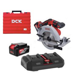 Máy cưa đĩa dùng pin DCK KDMY02-185(TYPE FK) Có khả năng cắt vát từ 0-45° Bao gồm 2Pin và Sạc