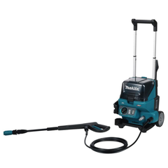 Máy rửa xe pin áp lực cao Makita HW001GZ Lượng nước tối đa lên đến 7 Lít/phút