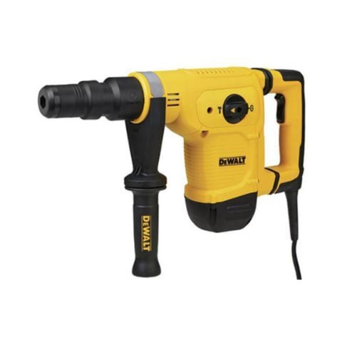 Máy đục bê tông Dewalt D25811K-B1 Với công suất 1050W, lực đập 7.1J và tốc độ đập lên đến 3150 lần/phút.