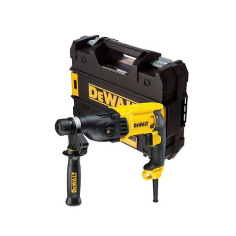 Máy khoan búa Dewalt D25143K-B1 Công suất 900W, khoan sắt 13mm