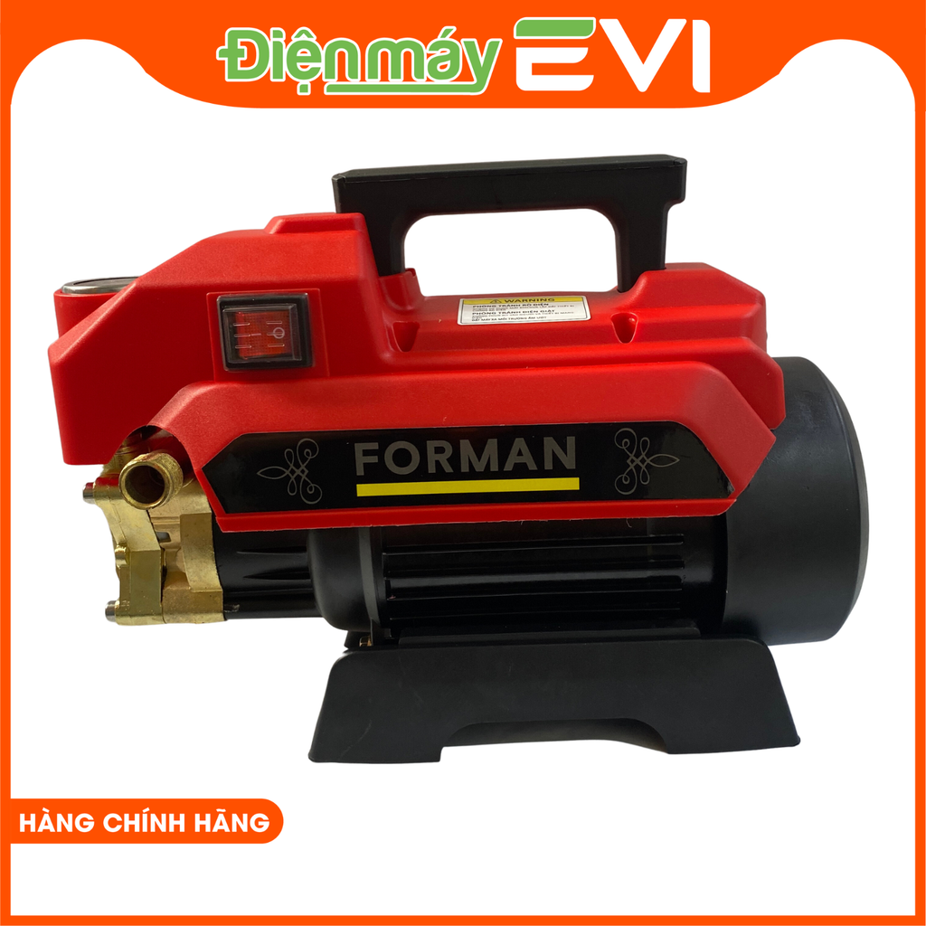 Máy rửa xe FORMAN 2000 công suất 2400W áp lực nước120bar lưu lượng nước 9 lít/phút