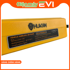 Máy bơm hơi đa năng Hukan HK-AP0060KID điện áp 1-5A chân sạc type -C Bơm oto, xe máy, xe đạp, đèn pin, sạc dự phòng điện thoại