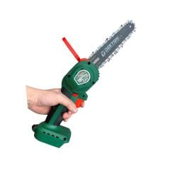 Máy cưa xích pin Dekton M21-CS06BLC Chiều dài xích 6-inch motor không chổi than. Trọng lượng thân máy 1.2kg