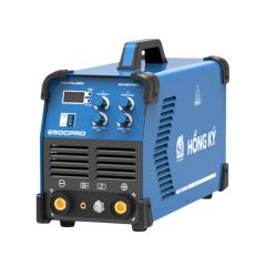 Máy hàn tig Hồng Ký TIG 250CPRO mồi hồ quang hàn TIG êm. Trang bị thêm chức năng hàn TIG lạnh