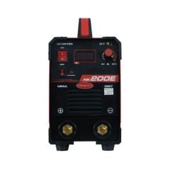 Máy hàn que Hồng Ký HK 200E Hàn tốt được que từ 1.6mm–3.2mm, hàn tốt với que 2.5mm liên tục không sợ quá tải.