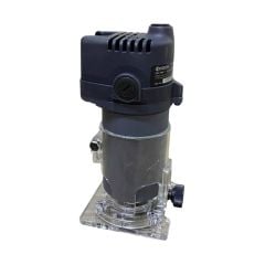 Máy phay gỗ Kyocera  ATR50A Với công suất là 500W. Chấu bóp 6mm giúp cắt rãnh, phay cắt mặt đứng, mặt nghiêng chính xác