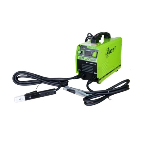 Máy hàn que Hồng Ký Jet SR200R Thích hợp sử dụng que hàn từ 1.6 – 3.2mm. Điều chỉnh dòng điện ra từ 20 – 200A