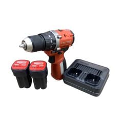 Máy khoan pin cầm tay Amaxtools AKI5510SM Với lực siết đáng kinh ngạc lên đến 55N.m và khả năng điều chỉnh 2 tốc độ.