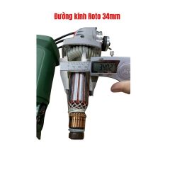 Máy mài góc Dekton DK-AG1100S Có thể điều chỉnh 6 cấp độ khác nhau. Công suất 1100W, tốc độ không tải 1100v/p