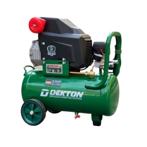 Máy nén khí có dầu 30L Dekton DK-AC30DR công suất 2500W, tốc độ lên hơi 170 lít/phút