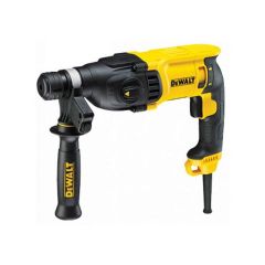 Máy khoan búa Dewalt D25144KA-B1 Hoạt động mạnh mẽ trên công suất 900W, tốc độ đập tối đa 5350 lần/phút.