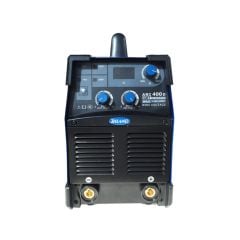 Máy hàn que Riland ARC 400D tự động chuyển đổi điện 220V và 380V. Hàn liên tục que 4.0mm - 5.0mm