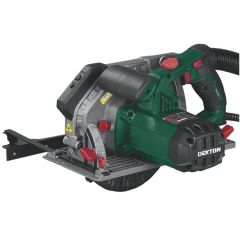 Máy cắt gỗ Dekton DK-CG190Plus công suất 1550W, khi cắt 90 độ thì độ sâu vết cắt 65mm