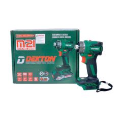 Máy vặn vít trượt pin Dekton M21-VT55NCP lực siết 55Nm bao gồm 20 cấp trượt và có chế độ khoan