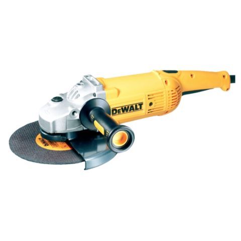 Máy mài góc lớn Dewalt D28414-B1 Công suất rất lớn lên đến 2200W công tắc bóp có chốt khóa chống mỏi tay