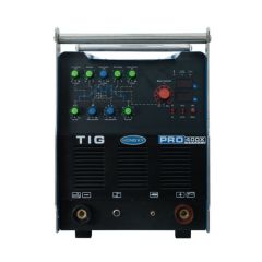 Máy hàn tig Hồng Ký TIG 400XPro hai chức năng hàn tig và que, sử dụng kim hàn 1.6- 3.2mm, hàn liên tục que 5.0mm