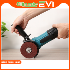 Máy mài góc Makita M9556HB Công suất mạnh mẽ 840W, tốc độ không tải tối đa 11000 vòng/phút. Đường kính đĩa 100mm