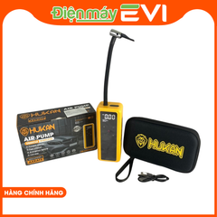 Máy bơm hơi đa năng Hukan HK-AP0060KID điện áp 1-5A chân sạc type -C Bơm oto, xe máy, xe đạp, đèn pin, sạc dự phòng điện thoại