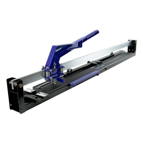 Bàn cắt gạch King Blue CG-1200 Cắt gạch có độ dày 6-16mm, dài 1200mm. Trang bị Laser định vị đường cắt.