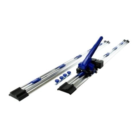 Bàn cắt gạch King Blue CGS-2400 Chất liệu thép hợp kim siêu nhẹ. Cắt gạch có độ dày 6-12mm, dài 20-1200-2400mm.
