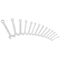 Bộ cờ lê 2 đầu vòng miệng bằng thép Cr-V 14 cái (6 - 24mm) Kendo-15246