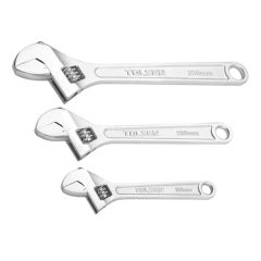 Bộ 3 mỏ lết Tolsen 15007 Chất liệu hợp kim thép độ bền cao, chịu lực tốt