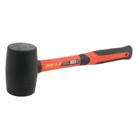 Búa cao su 450g/ 160z tay cầm sợi thủy tinh Kendo-25501 - 25502