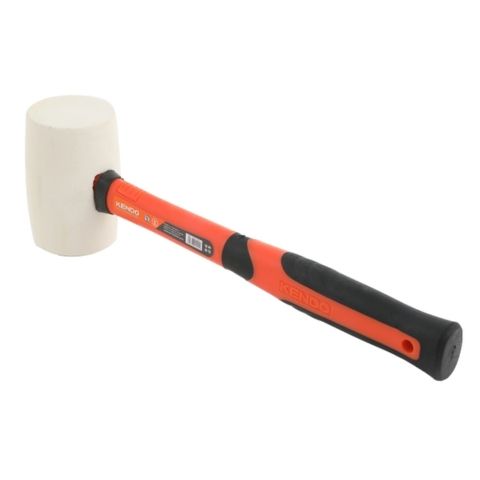 Búa cao su 450g/ 160z tay cầm sợi thủy tinh Kendo-25501 - 25502