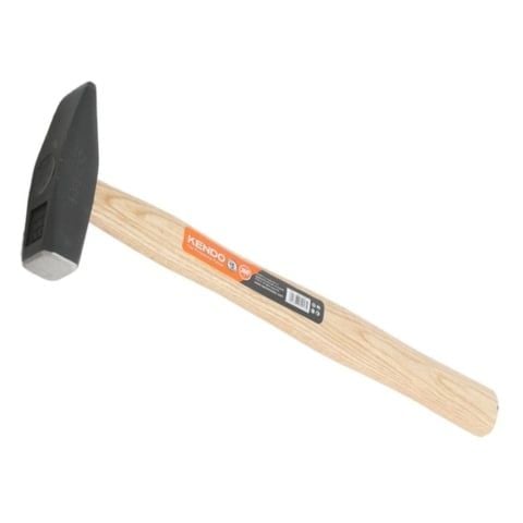 Búa cơ khí cán gỗ 1000g Kendo-25218 Đầu búa được làm từ thép rèn chất lượng cao