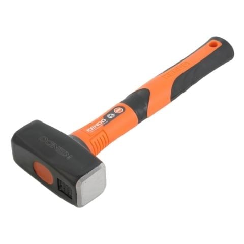 Búa đầu đá 2000g tay cầm bằng sợi thủy tinh Kendo-25304