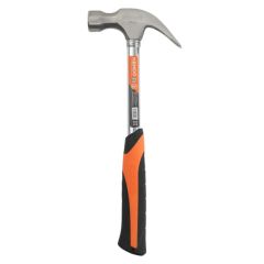 Búa nhổ đinh 450g/16oz trục hình ống và tay cầm bọc nhựa Kendo-25101