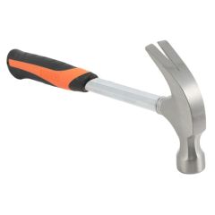 Búa nhổ đinh 450g/16oz trục hình ống và tay cầm bọc nhựa Kendo-25101