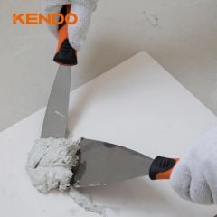 Cây sủi cán nhựa lưỡi thép không gỉ 100mm Kendo-45106