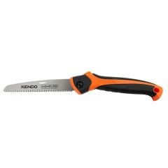 Cưa cành cây dạng gấp gọn 7 inch 180mm Kendo-30489 Được làm từ thép SK5, nổi tiếng với độ bền và độ cứng cao