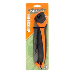 Cưa cành cây dạng gấp gọn 7 inch 180mm Kendo-30489 Được làm từ thép SK5, nổi tiếng với độ bền và độ cứng cao