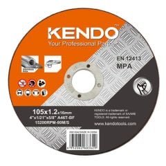 Đá cắt kim loại cho thép không gỉ 105*1.2*16mm Kendo-63610343