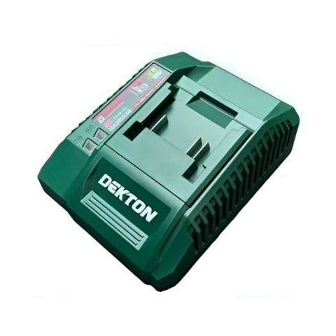 Sạc pin Dekton M21-S40 sử dụng cho pin phổ thông, sạc nhanh có quạt tản nhiệt, vỏ sạc chống cháy