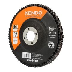 Đĩa nhám xếp Ø100×16mm×100 Kendo-75910041