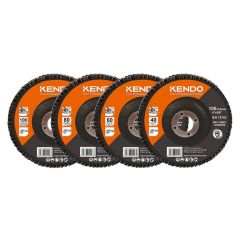 Đĩa nhám xếp Ø100×16mm×100 Kendo-75910041