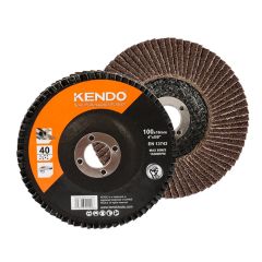 Đĩa nhám xếp Ø100×16mm×100 Kendo-75910041