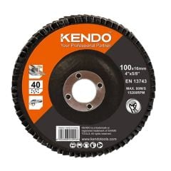 Đĩa nhám xếp Ø100×16mm×100 Kendo-75910041
