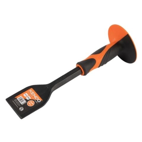 Đục nguội loại dẹp kích thước 16*280*55mm Kendo-26522 Làm từ thép carbon cao cấp, đã qua quá trình rèn và xử lý nhiệt.